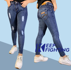 KF/size:25-32/Woman skinny Jeans Tattered Design Leggings for girl Fashionn style