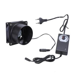 Convenient Exhaust Fan 80mm Ventilation Fan With Double Ball Bearing For DIY Welding And 3D Printer Enclosures