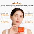 JellyPrim Vitamin C Whitening Face Cream Fading Melasma Dark Spots Acne Marks Moisturiser Non-Greasy Niacinamide Brightening Anti Aging Moisturizing Creams Beauty Skincare 45g. 