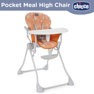 Chicco Pocket Meal High Chair Happy Orange