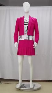 Miss White Chicks Officer Kevin Disguises Himself As A Female CosplayHalloween Carnival Cosplay Costume Cross-dressing