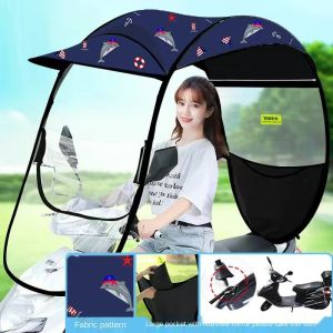 Electric Car Canopy Motorcycle Awning Electric Car Scooter Cover Rain windproof rainproof windproof