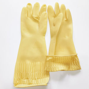 38CM LONG SIZE 1 Pair Household Gloves / Laundry Gloves / Kitchen Washing Gloves/Rubber Gloves