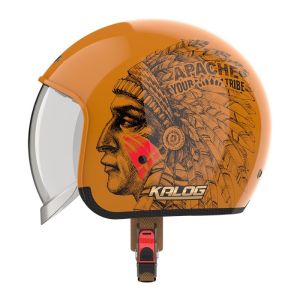 MŨ BẢO HIỂM KÍNH ÂM LÓT THÁO RỜI CHÍNH HÃNG ROYAL M139 TEM APACHE(kính màu tràkhói)