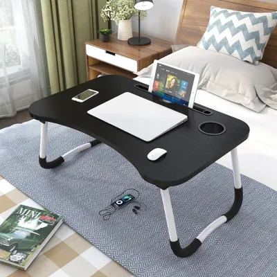 Skyblue Meja Lipat Foldable Study Table With Multipurpose Drawer Mini Bed Portable Table For Desk Laptop Computer Kids S 平板电脑桌