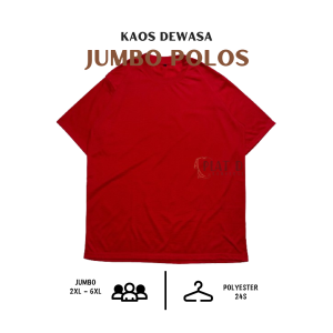 Kaos Polos Jumbo Big Size Plus Size