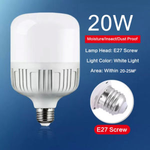 Bóng đèn LED trụ 5W 10W 15W 20W  ánh sáng TRẮNG