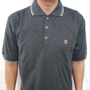 Kaos Kerah Pria/Kaos Kerah Polos /Balok cun- nam/kaos polos