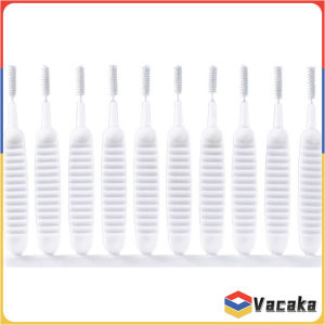 Vacaka 10Pcs Anti-clogging Mini Hole Cleaning Brushes Shower Head Cleaning Cell Phone Hole Cleaning Tools