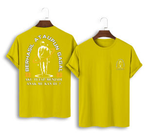 KAOS ATASAN OBLONG DEWASA PRIA/LAKI-LAKI LENGAN PENDEK DISTRO GAMBAR DEPAN BELAKANG KATA-KATA-724