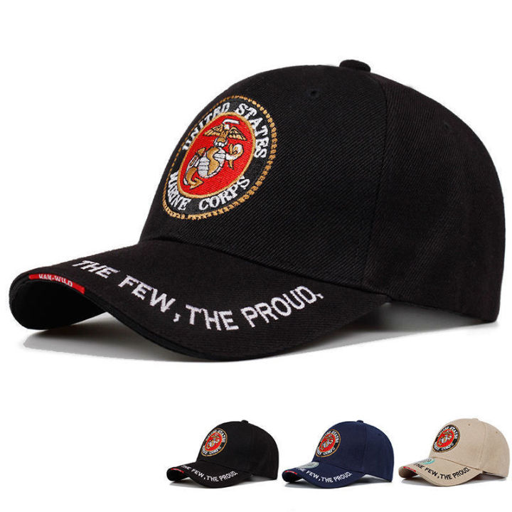 New Fashion U.S. Marine Corps Veteran The Few The Proud Hats Letter ...