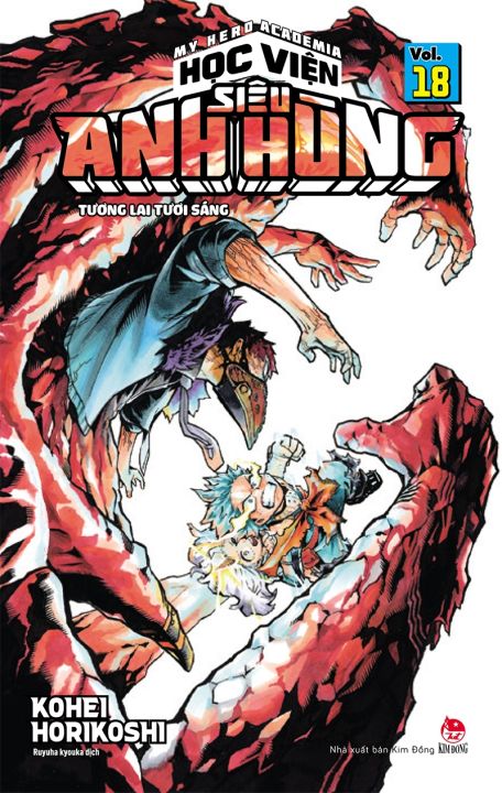 Sách Fahasa - My Hero Academia - Học Viện Siêu Anh Hùng - Tập 18: Tương Lai Tươi Sáng (Tái Bản 2022)
