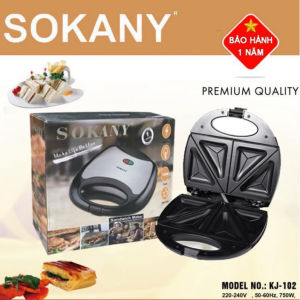 Máy Nướng Bánh Mỳ Sokany - Máy ép nóng bánh mỳ đồ ăn SoKaNy [ Hàng Chính Hãng ]