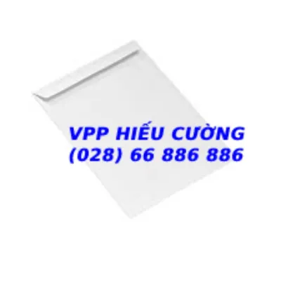 Bao Thư A4 Bao thư A5 ( 100 Cái/ Xấp). Do VĂN PHÒNG PHẨM HIẾU CƯỜNG Cung Cấp