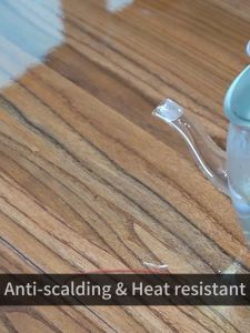 Clear Table Protector Film Heatproof Waterproof Oil-Resistant Transparent Cover For Wood Marble Countertop