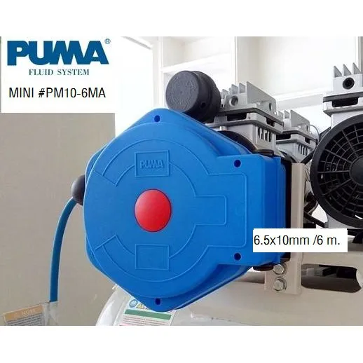 Puma PM8-8MA 8m PU Retractable Air Hose Reel