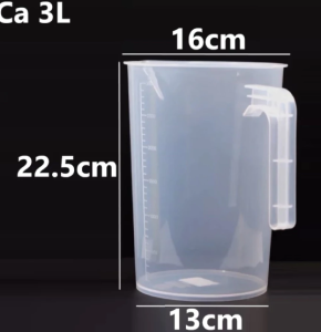 Ca Đong Nhựa 3 Lít