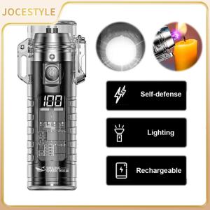 Handheld Flashlight W/ Power Display 3 Modes USB Rechargeable Bright Torch Small Powerful Handheld Flash Light for Emergencies Camping Hiking Outdoor Indoor