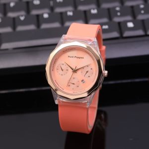 Jam Tangan Fashion Wanita HUSH PUPPIES Rubber / Karet DT-001 Box Ekslusive & Baterai Cadangan