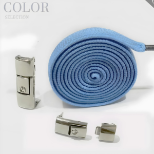 No Tie Shoe Lace 4pcs 110cm Stretchable Shoelaces Premium Shoe Lace Cotton Sintas Original Colorful Sneakers Basket ball