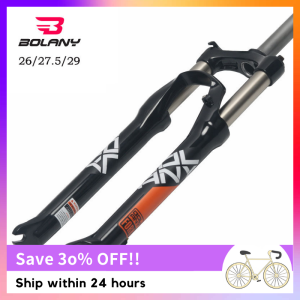Bolany MTB Mountain Bike Front Fork 26 Inch 27.5 Inch Aluminum Alloy Shock Absorber Spring Front Fork Parts Wholesale