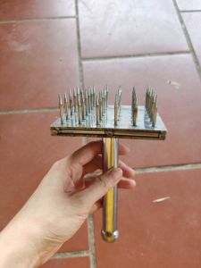 Dụng cụ châm bì xăm bì xâm bì cây châm thịt xâm thịt xăm thịt làm mềm thịt làm heo quay da giòn