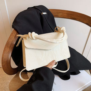 Shoulder Bag for Woman Retro Small Square Bag Handheld Casual Personalized Crossbody Bag