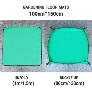 Gardening floor mat soil changing mat succulent tools plant changing pot mixing soil mat waterproof household gardening mat balcony