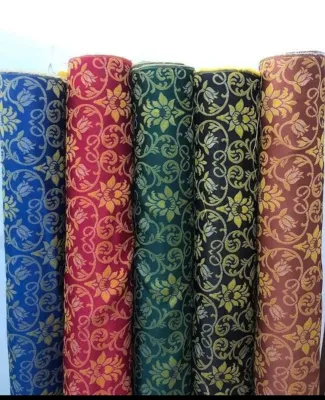 Kain Sofa Motif Ranting Bunga // Bahan Kursi Sofa Timbul // Kain Kursi Sofa Meteran