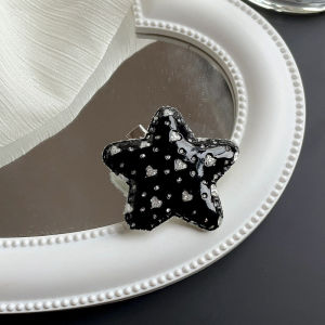 คลิปผมเกาหลีกิ๊บติดผมรูปดาวห้าแฉก สีชมพูแบบเรียบง่าย สไตล์เกาหลี เหมาะกับฤดูร้อนสําหรับผู้หญิง กิ๊บติดผมเด็กCulolo