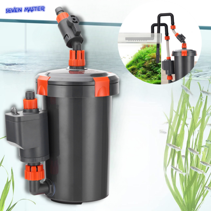 Seven Master 4W 6W Ultra Quiet Aquarium Filter Pump External Aquarium Filter Tank Aquarium Quiet
