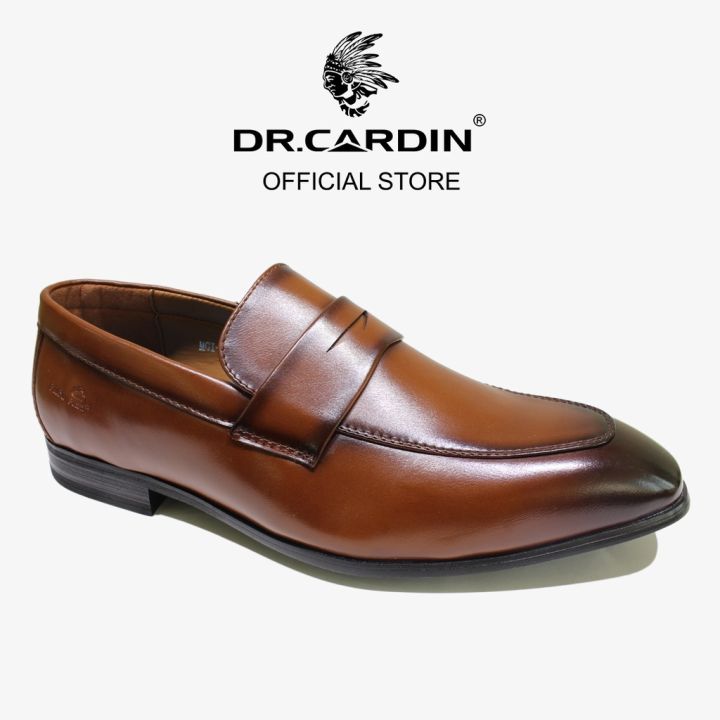 Dr Cardin Men Pillow Foam Faux Leather Formal Slip-On Loafer Shoe