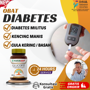 Glucofit Obat Diabetes Penurun Gula Darah Tinggi Gula Kering dan Basah Kencing Manis Paling Ampuh