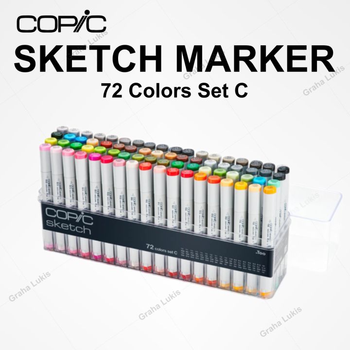 Copic Sketch Marker Set 72 C
