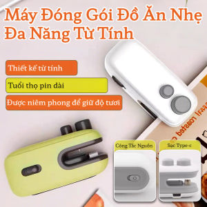 Máy Hút Từ Mini Đóng Gói Thức Ăn Máy Đóng Gói Nhỏ Gọn Tiện Lợi Dễ Sử Dụng