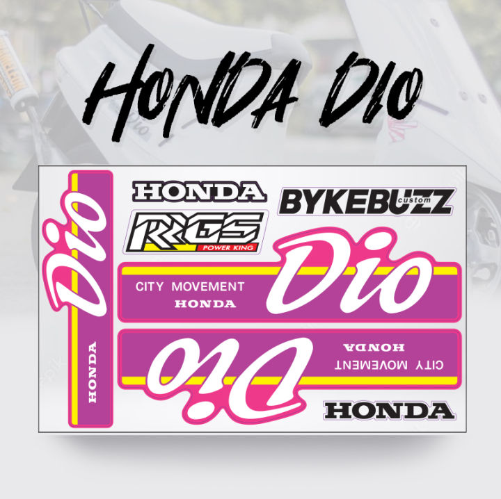 STICKER HONDA DIO AF18 พร้อมส่ง | Lazada.co.th