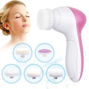 MELEDE Deep Cleansing 5 In 1 Pore Electric Face Brush Face Skin Care Machine Cleansing Facial Cleansing Instrument Facial Cleaner Brush