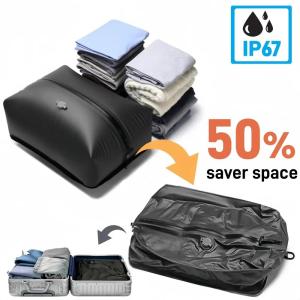 Túi lưu trữ chân không cho du lịch túi nén chống nước IP67 17L 34L tiết kiệm không gian cho túi quần áo2026