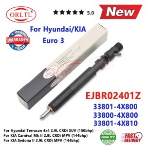 ORLTL 33800-4X800 EJBR02401Z Diesel Fuel Injector 33801-4X800 33801-4X810 For Hyundai Terracan Kia Carnival 2.9 Crdi R02401Z