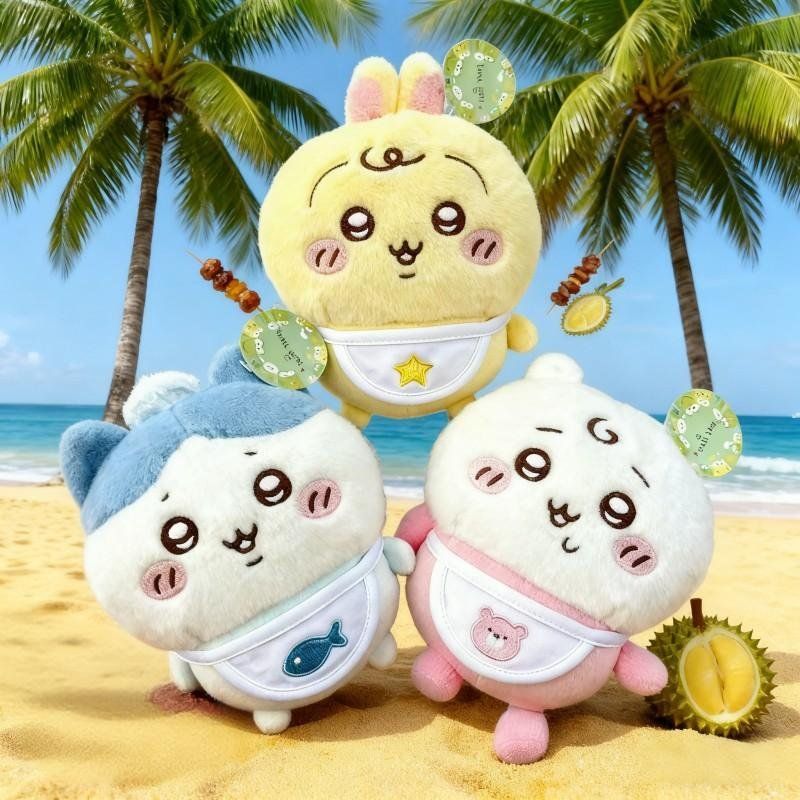 Chiikawa Sleeping Plush Pillow Usagi And Hachiware Cuddle Cushion_voghion.com