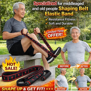 【Improve MobilityStrength】Elastic Resistance Bands for Seniors - Resistance Bands/Elastic Exercise Bands/Leg Workout Equipment/Senior Fitness/Lower Body Strengthener