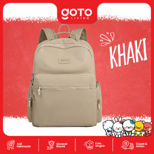 Goto Dakin Tas Simple Ransel Sekolah Kuliah Kerja Wanita Korean Style