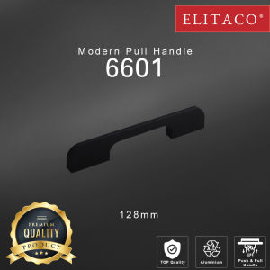【ELITACO】Aluminium  Modern Pull Handle 6601 128mm 160mm 192mm Wardrobe Kitchen Cabinet Drawer Dresser Home Hardware Door