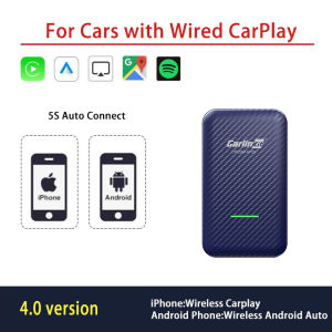 carlinkit 4.0 wireless carplay android auto dongle carplay ai box car player Wired carplay to wireless plug and play car linkit car play adapter carlink