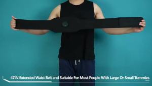 AEEMS Fitness belt three-piece set   Abdominal patch   Muscle Training Stimulator   Lazy Persons Fitness Abdominal Belt