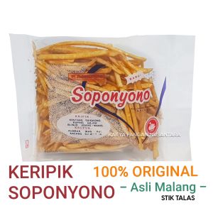 STIK TALAS SOPONYONO ORIGINAL STIK TALES SOPONYONO KRIPIK TALES SOPONYONO KERIPIK TALAS ASLI MALANG