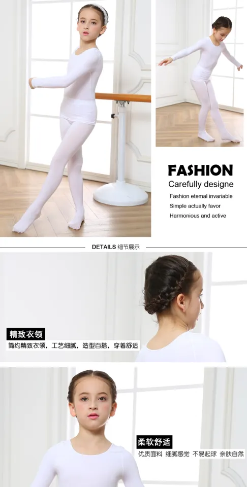 Children's dance bottoming shirt spring and autumn thin flesh invisible  tight training clothes underwear girls performance clothes bottoming  clothes -  - Buy China shop at Wholesale Price By Online English  Taobao