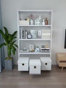 【Hold 800KG】Heavy Duty Metal Storage Shelf Adjustable Height Boltless rack Easy to Assemble