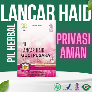 PIL LANCAR HAID GUCI PUSAKA 180 PIL