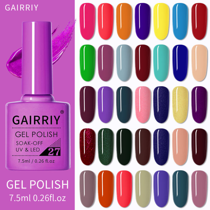 GAIRRIY Gel Nail Polish UV LED Nail Art Kutek Cat Kuku 80 Warna
